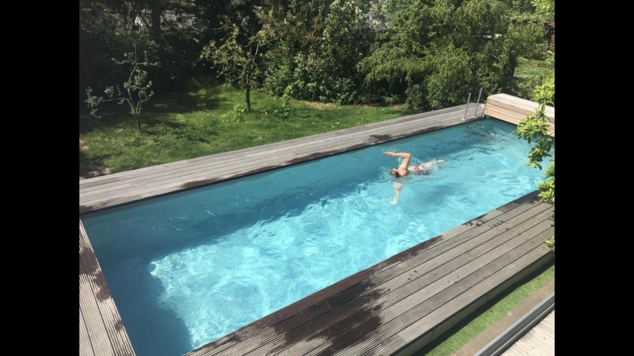 Ueber Den Daechern Von Koblenz - Aussichts-Wohnung Naturpark Rheinblick, Ruhig, Zentrumsnah, Sport-Pool Esterno foto